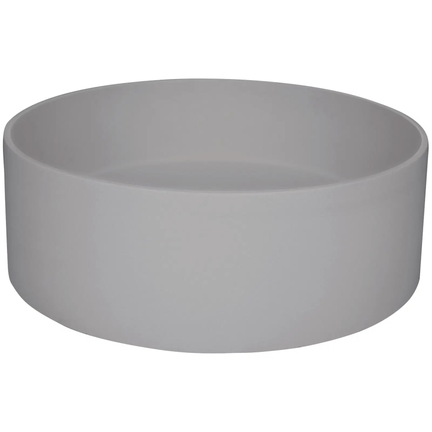 Deante CQS_SU4S - SILIA pealepandav valamu Ø 36 cm, graniit/metallik-hall
