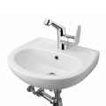 Deante - Seinale kinnitatav valamu JASMIN 45,7x36,4 + valamusegisti LEMON