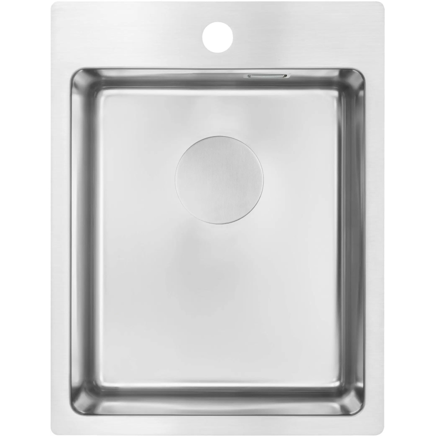 Deante ZPO_010E - Valamu kööki OLFATO 50,5x39 cm harjatud teras