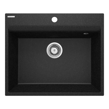 Deante ZRC_210A - Valamu kööki CORIO 50x60 cm graniit/grafiit