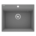 Deante ZRC_S10A - Valamu kööki CORIO 50x60 cm graniit/metallik hall