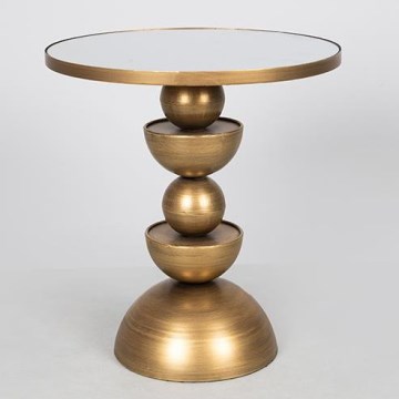 Dekoratiivne kandik 45x40 cm kuldne