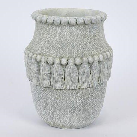 Dekoratiivne kruus hall 25,5x20,5 cm