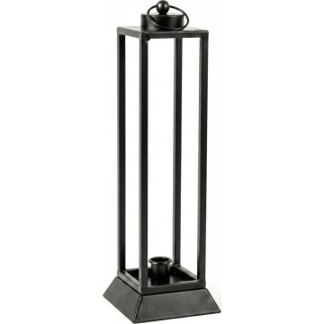 Dekoratiivne latern HALL 39,5 cm must