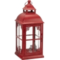 Dekoratiivne latern REDY 30,5 cm punane
