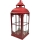 Dekoratiivne latern REDY, 56 cm, punane