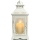 Dekoratiivne latern ROSEHILL, 27,5 cm, valge