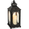 Dekoratiivne latern ROSEHILL 40 cm must