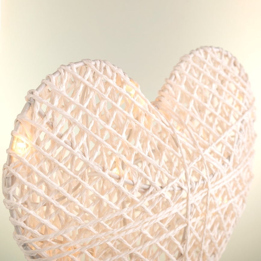 dekoratiivne LED laualamp HEART LED/2xAA