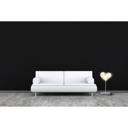 dekoratiivne LED laualamp HEART LED/2xAA
