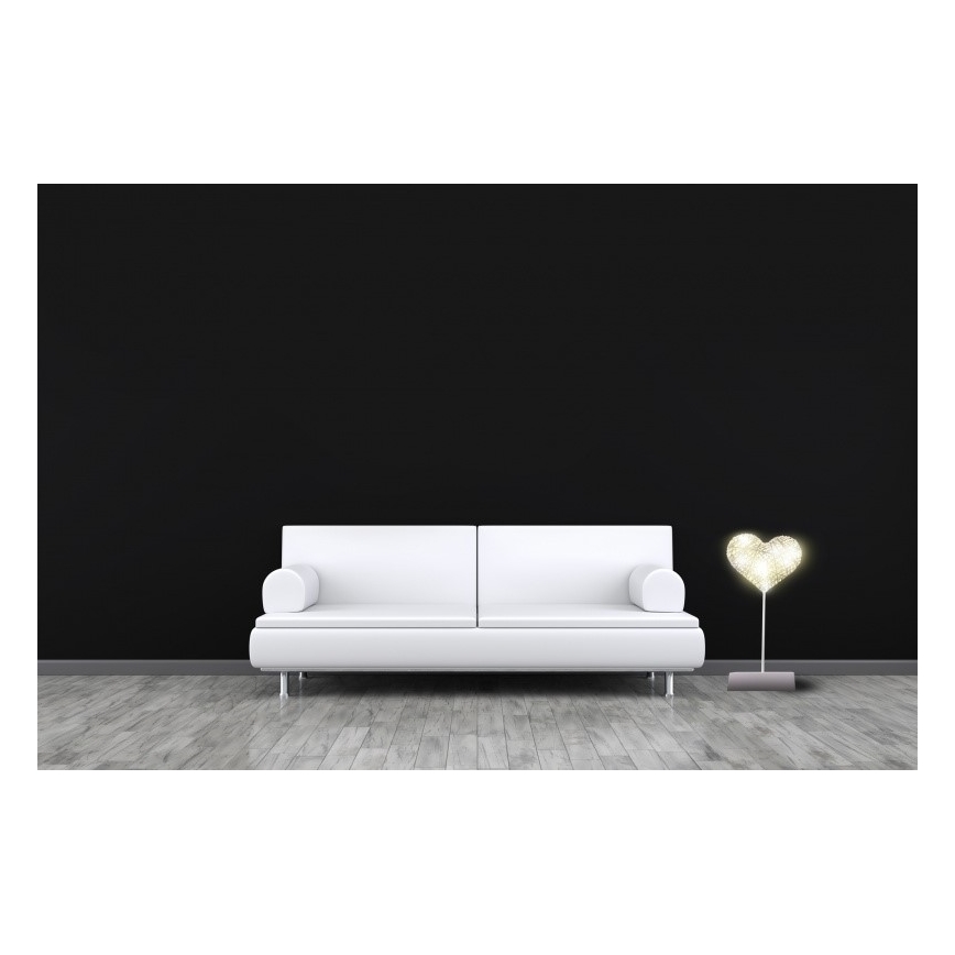 dekoratiivne LED laualamp HEART LED/2xAA