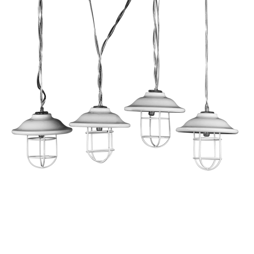 Dekoratiivne LED Välivalgustus LOFT 10xLED/2xAA