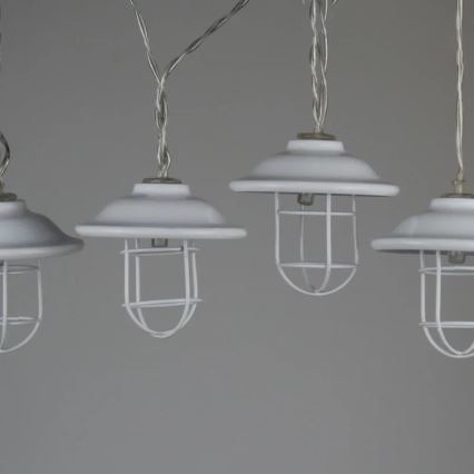 Dekoratiivne LED Välivalgustus LOFT 10xLED/2xAA
