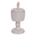 Dekoratiivne purk 21x9 cm hall/kuldne