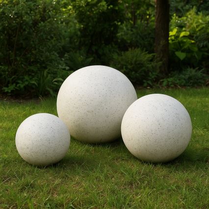 Dekoratiivne välisvalgusti LUMISTONE 1xE27/15W/230V IP65, läbimõõt 25 cm