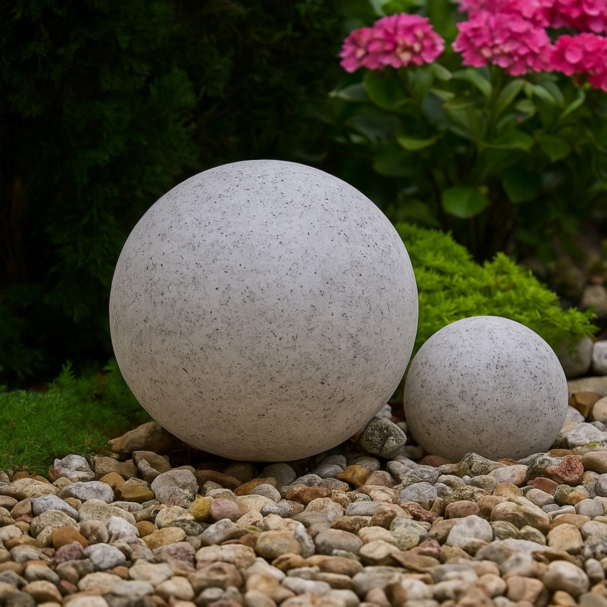 Dekoratiivne välisvalgusti LUMISTONE 1xE27/15W/230V IP65, läbimõõt 25 cm