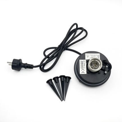 Dekoratiivne välisvalgusti LUMISTONE 1xE27/15W/230V IP65, läbimõõt 25 cm