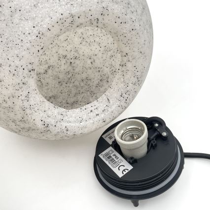 Dekoratiivne välisvalgusti LUMISTONE 1xE27/15W/230V IP65, läbimõõt 25 cm