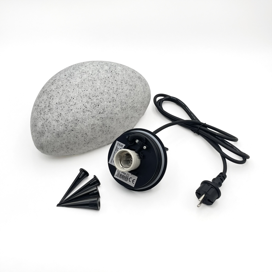 Dekoratiivne välisvalgusti LUMISTONE 1xE27/15W/230V IP65 läbimõõt 26,5 cm