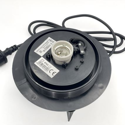 Dekoratiivne välisvalgusti LUMISTONE 1xE27/15W/230V IP65, läbimõõt 38 cm