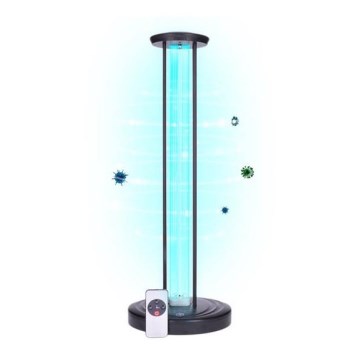 Desinfitseerija germitsiidne osoonivaba lamp UVC/100W/230V + kaugjuhtimispult 1x CR2025