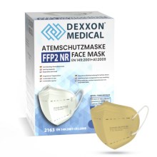 DEXXON MEDICAL Respiraator FFP2 NR beež 1tk