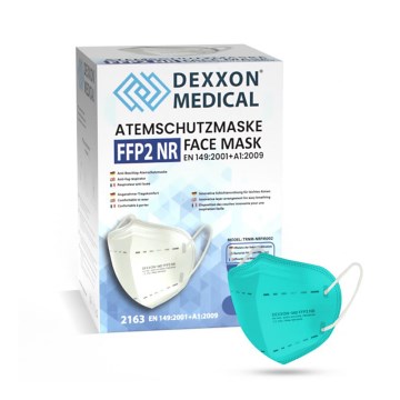 DEXXON MEDICAL Respiraator FFP2 NR Taevasinine 1 tk