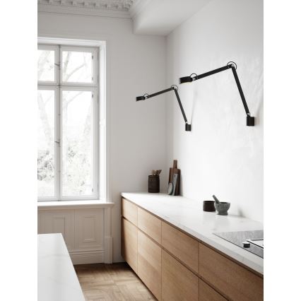 DFTP by Nordlux - LED Hämardatav puutetundlik laualamp 3v1 NOBU LED/9W/230V must