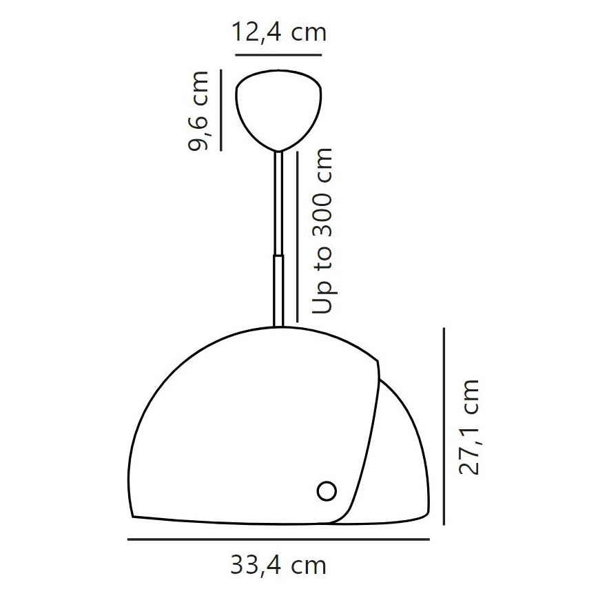 DFTP by Nordlux - Lühter kohandatava lambivarjuga ALIGN 1xE27/15W/230V valge
