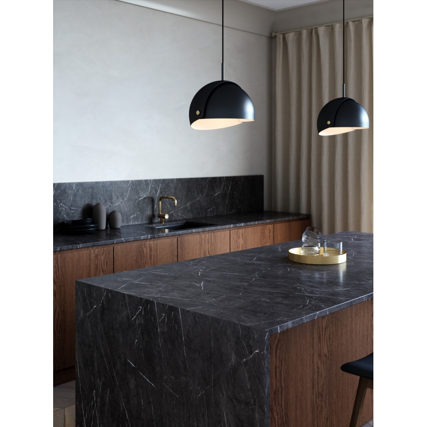 DFTP by Nordlux - Lühter kohandatava lambivarjuga ALIGN 1xE27/15W/230V must