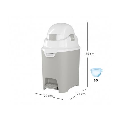 DiaperChamp - Mähkmete prügikast ONE HANDSFREE hall