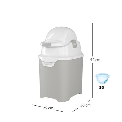 DiaperChamp - Mähkmete prügikast ONE roosa