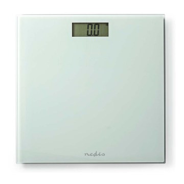 Digitaalne isiklik kaal 1xCR2032 valge