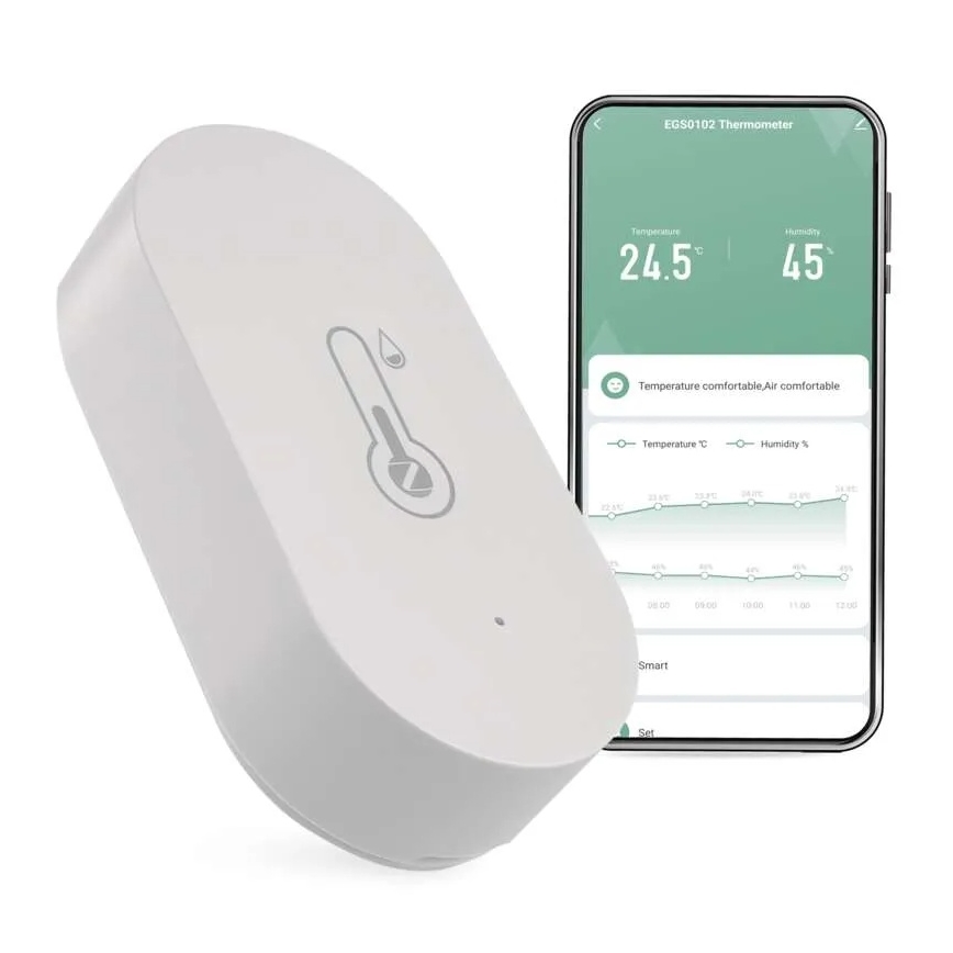 Digitaalne juhtmevaba termomeeter GoSmart 1×CR2032