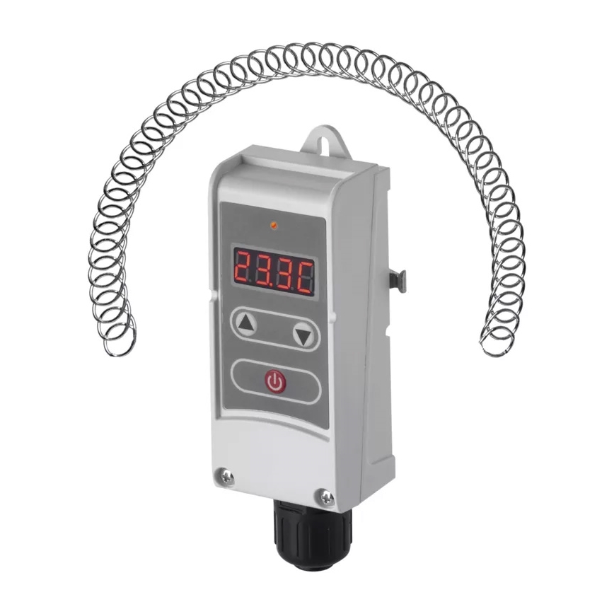 Digitaalne kinnitatav termostaat 230V