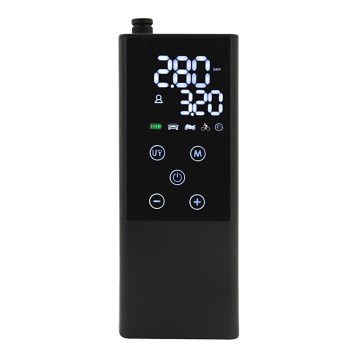 Digitaalne taskukompressor 4000 mAh 5V must