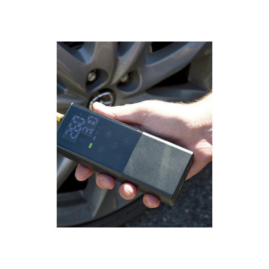 Digitaalne taskukompressor 4000 mAh 5V must