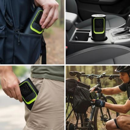 Digitaalne taskuõhupump 5V 8000 mAh must