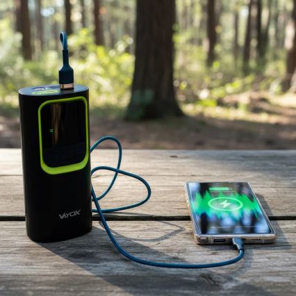 Digitaalne taskuõhupump 5V 8000 mAh must
