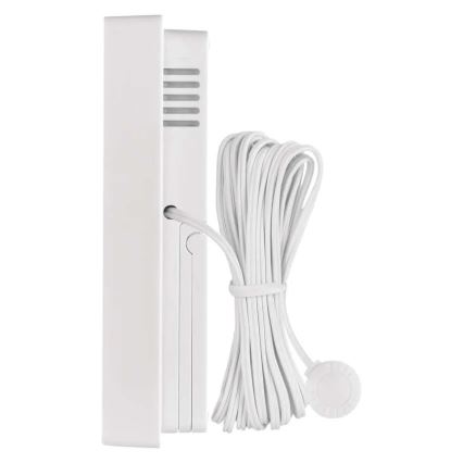 Digitaalne termomeeter koos niiskusmõõturiga 2xAAA valge