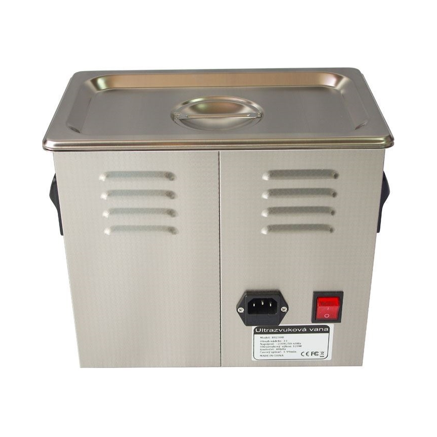 Digitaalne ultrahelipuhasti 120W/230V 3 l