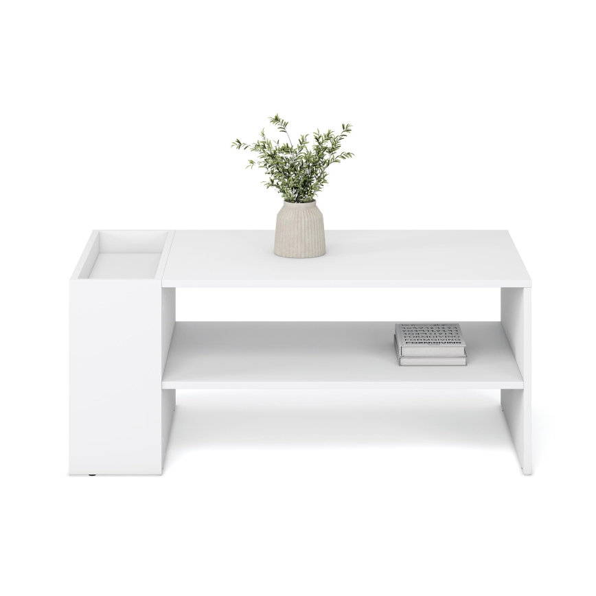 Diivanilaud BELA 100x42 cm valge