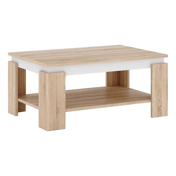 Diivanilaud LUNO Sonoma tamm/valge