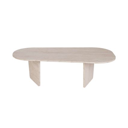 Diivanilaud ROND 130x65 cm beež