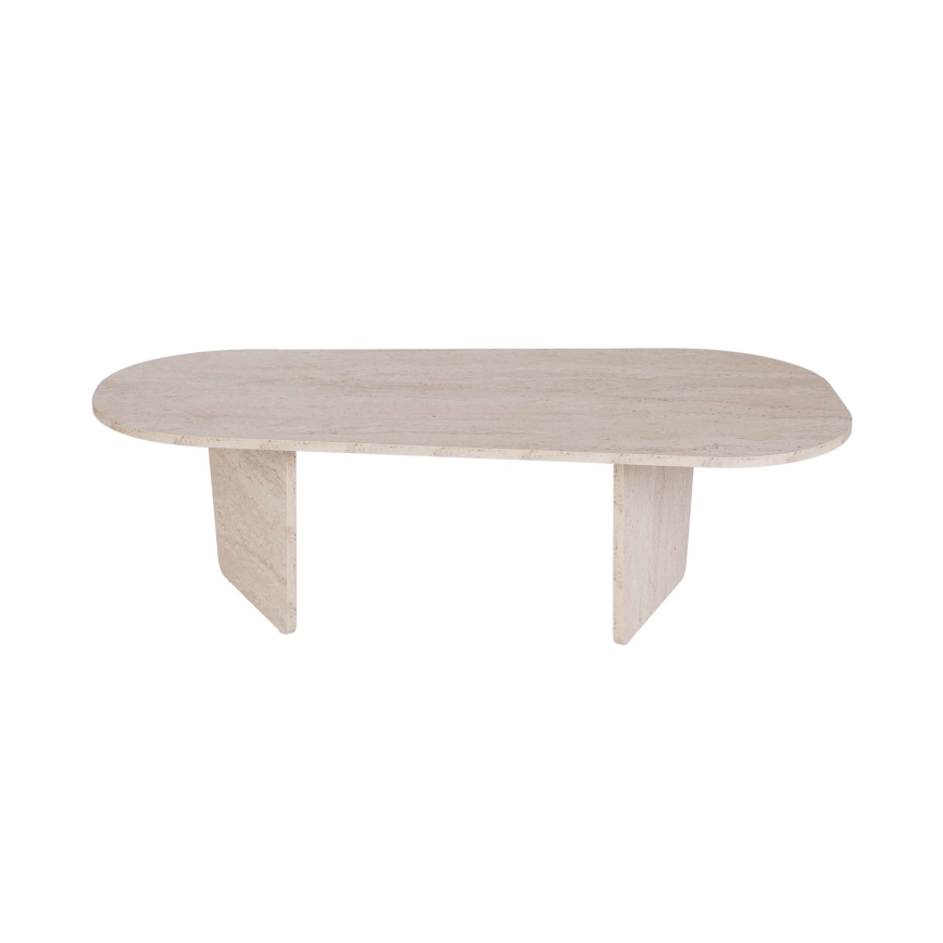 Diivanilaud ROND 130x65 cm beež
