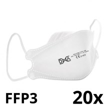 DNA Respiraator FFP3 NR CE 2163 Meditsiiniline 20 tk