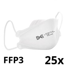 DNA Respiraator FFP3 NR CE 2163 Meditsiiniline 25 tk
