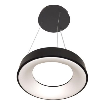 DRAX LED lühter kaablil 32W/230V 4000K, 38 cm must