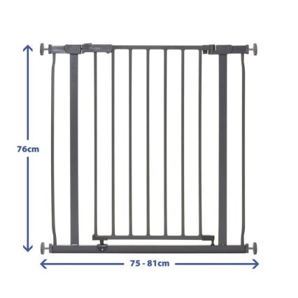 Dreambaby - Turvavärav AVA 75-81 cm hall