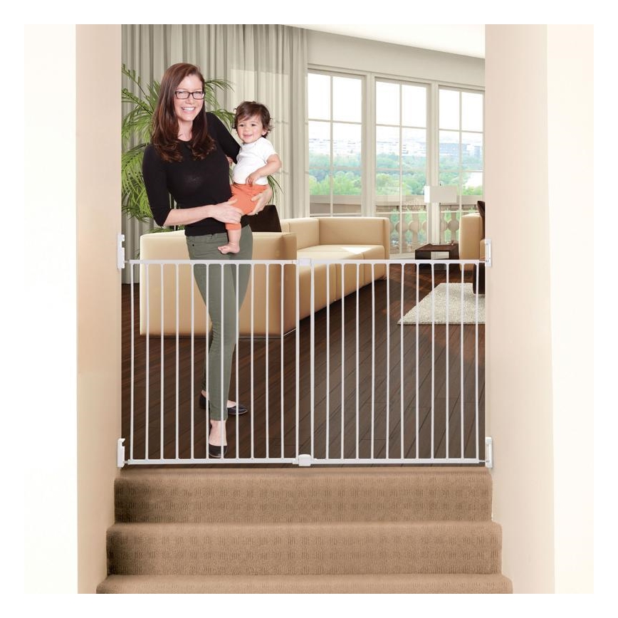 Dreambaby - Turvavärav BROADWAY 76-134,5 cm valge